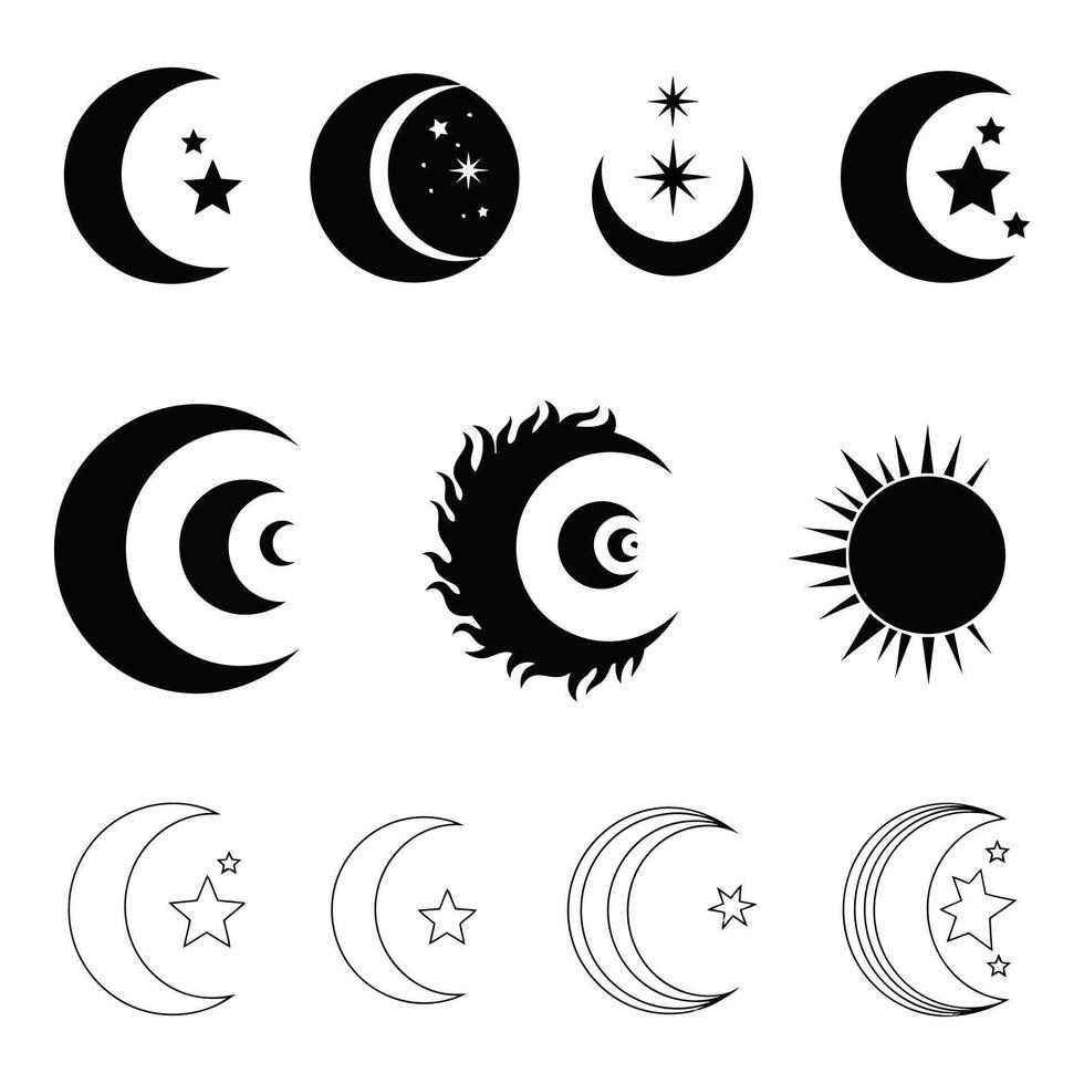 Art of collection of various bicycle types and styles, isolated on white background vector