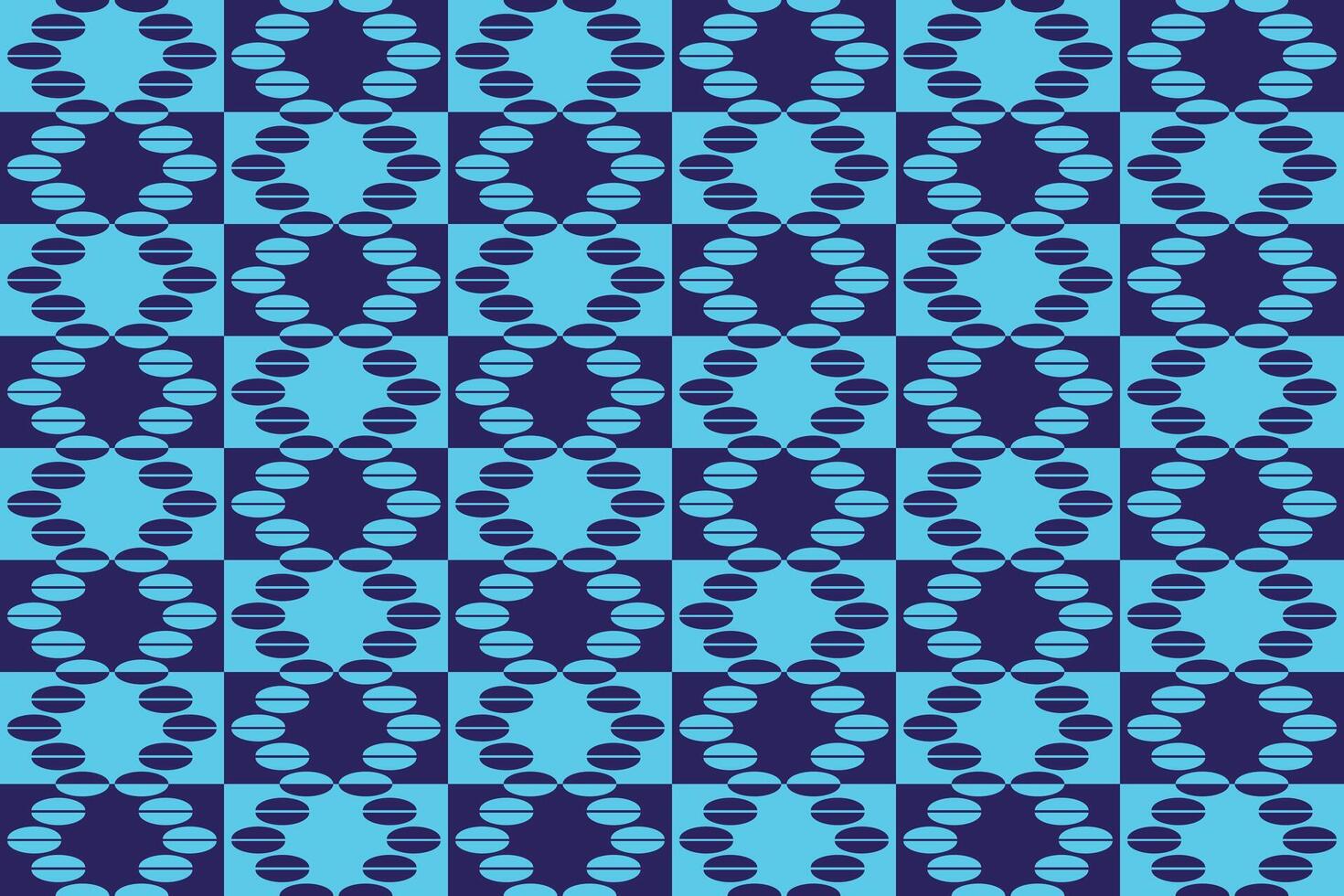Abstract blue and black pattern with a diagonal design vector