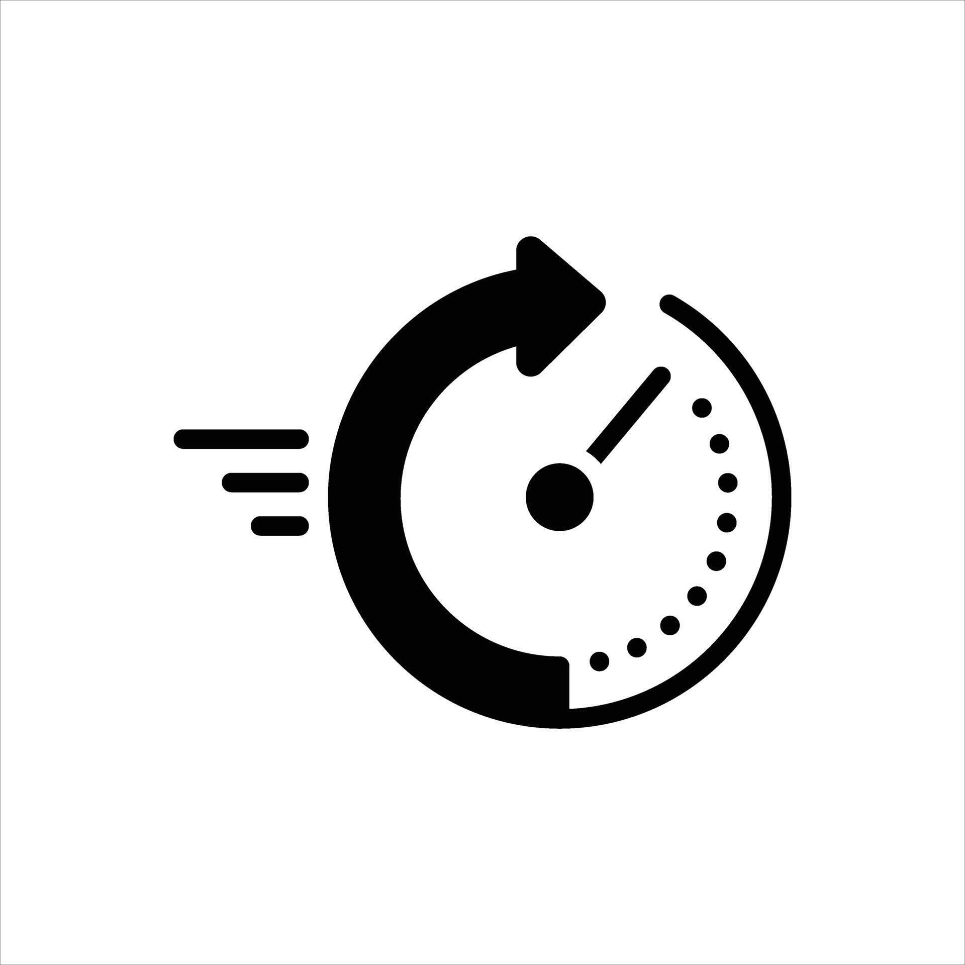Solid icon quick 68662751 Vector Art at Vecteezy