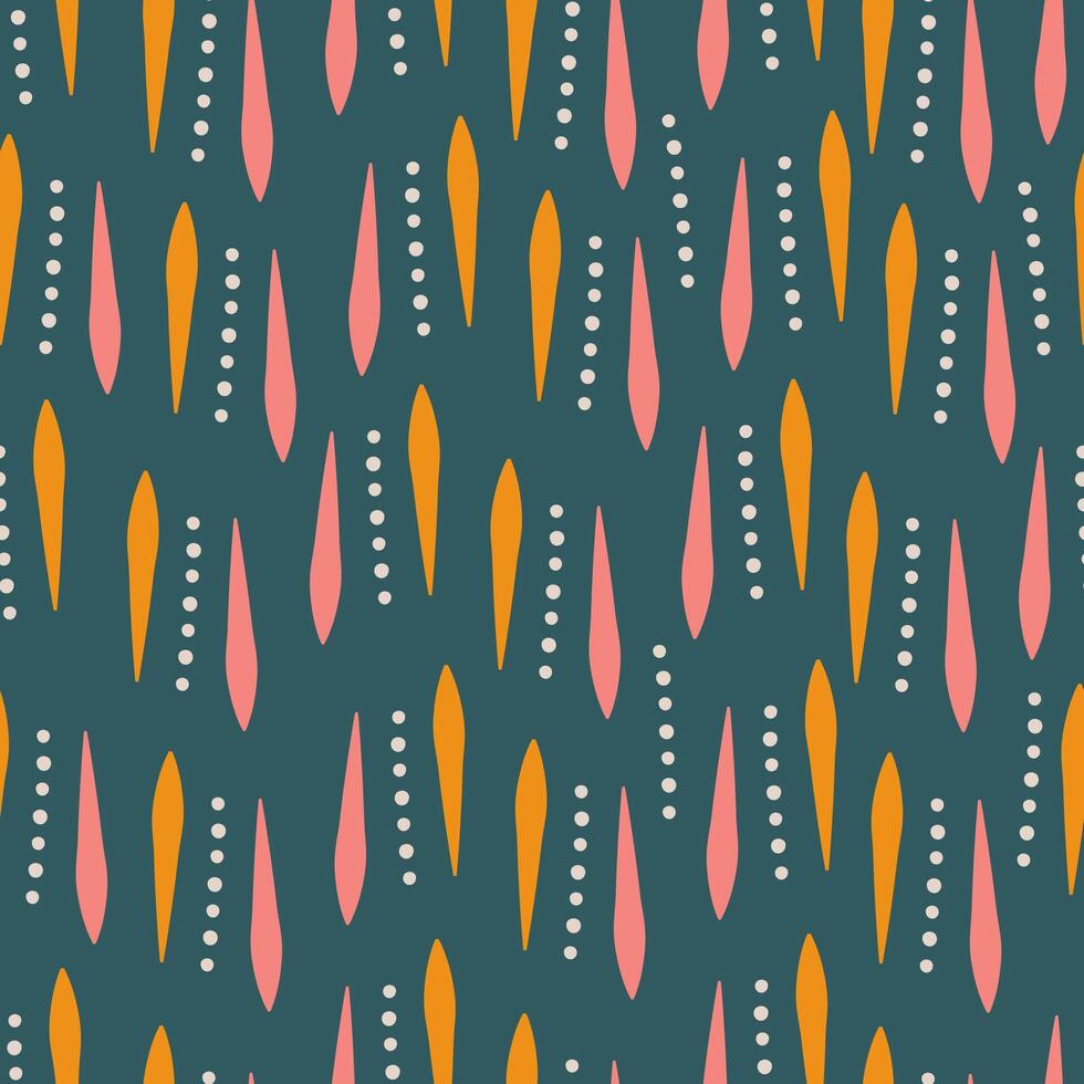 Abstract seamless pattern backgrounds, Dot and line texture. Trendy modern organic shape doodle lines pattern. vector