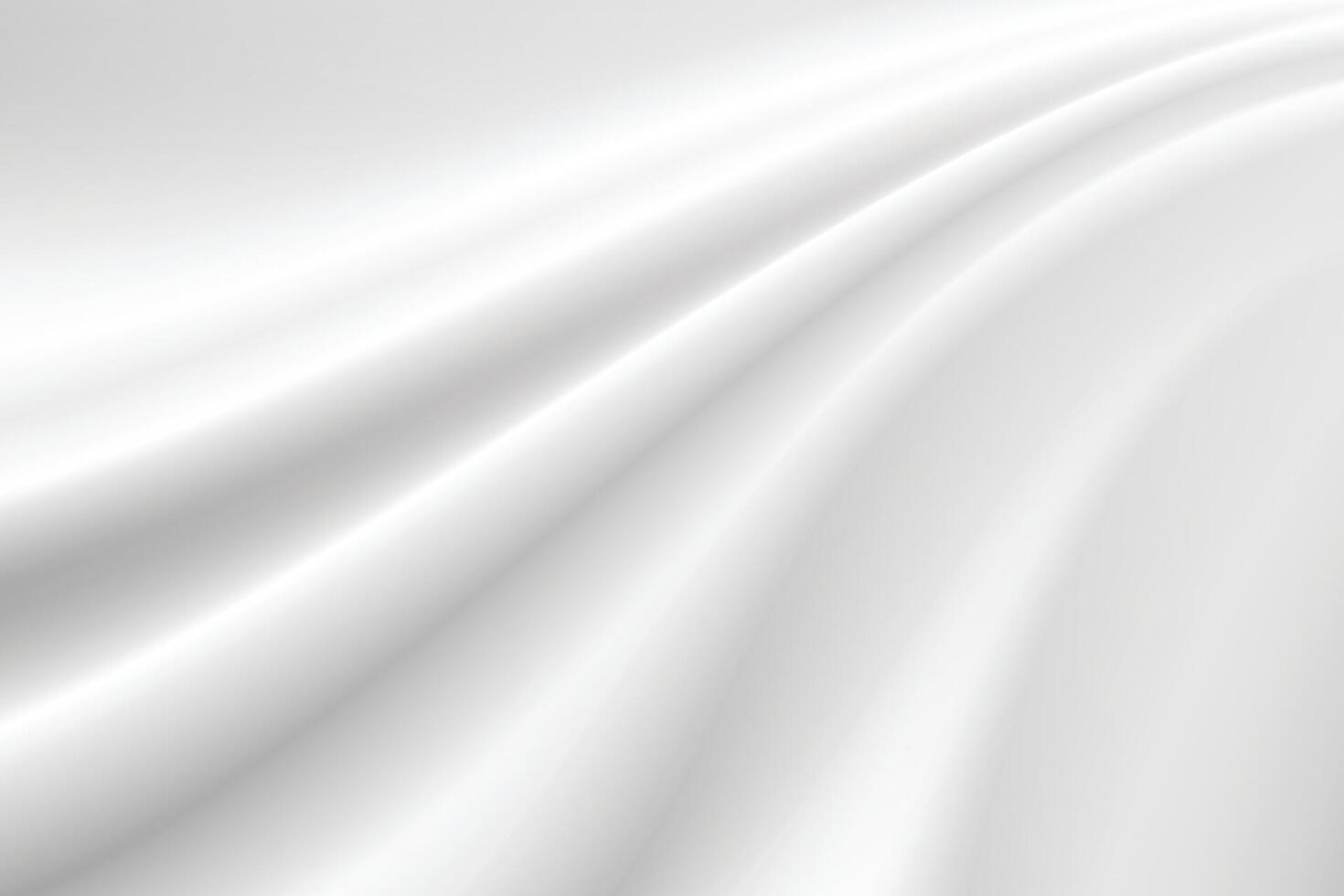 Abstract wrinkles white silk cloth fabric wave overlapping with light and shadow. white and gray texture background vector
