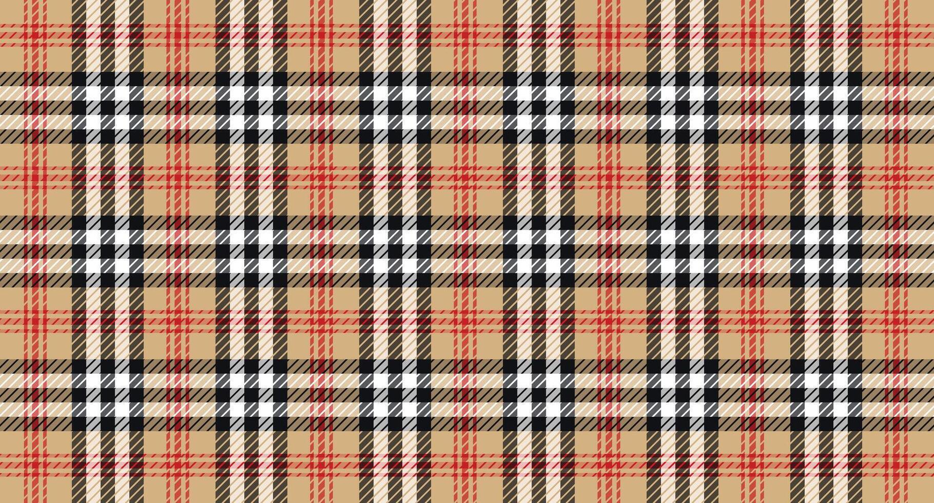 Burberry plaid pattern design vector