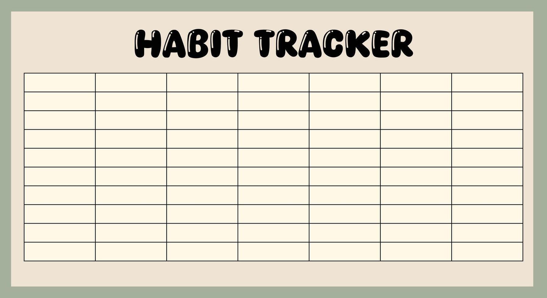 Template habits tracker, Weekly and Daily Project Planning Schedule, Planner. Weekly and daily organizers for schedule list with checklists vector