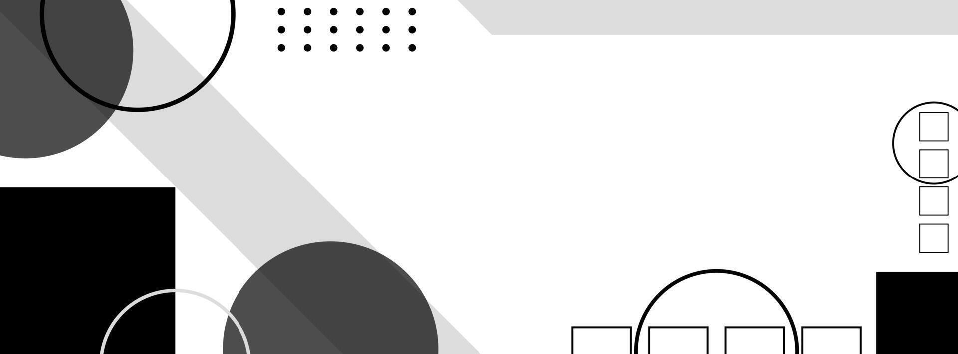 Abstract geometric background simple design background gray and black vector