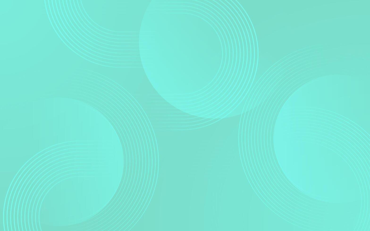 Abstract green circle style, Suitable for background information and promotion vector