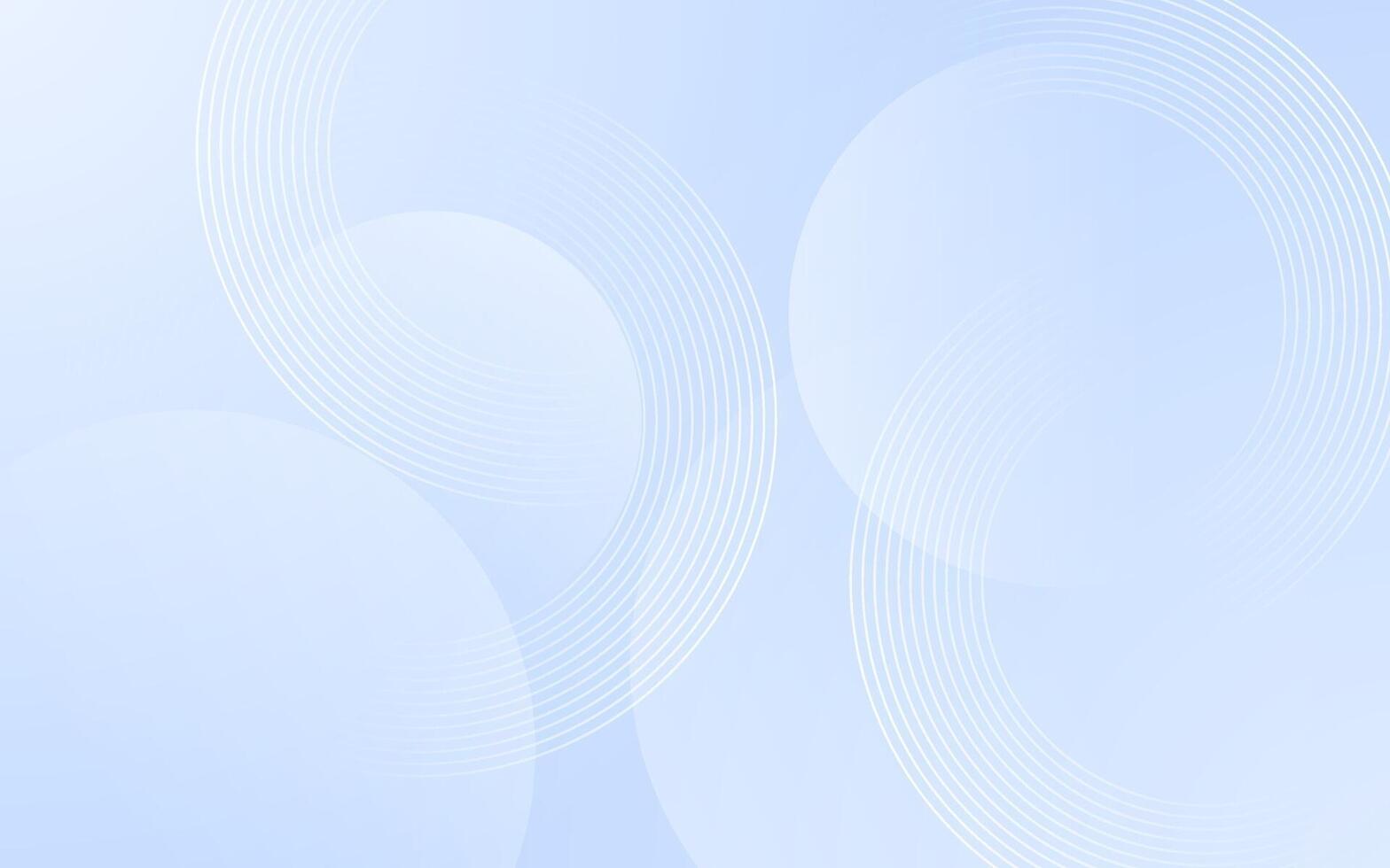 Abstract soft blue background with translucent overlapping circles, perfect for business presentations, technology banners, or modern web design. vector