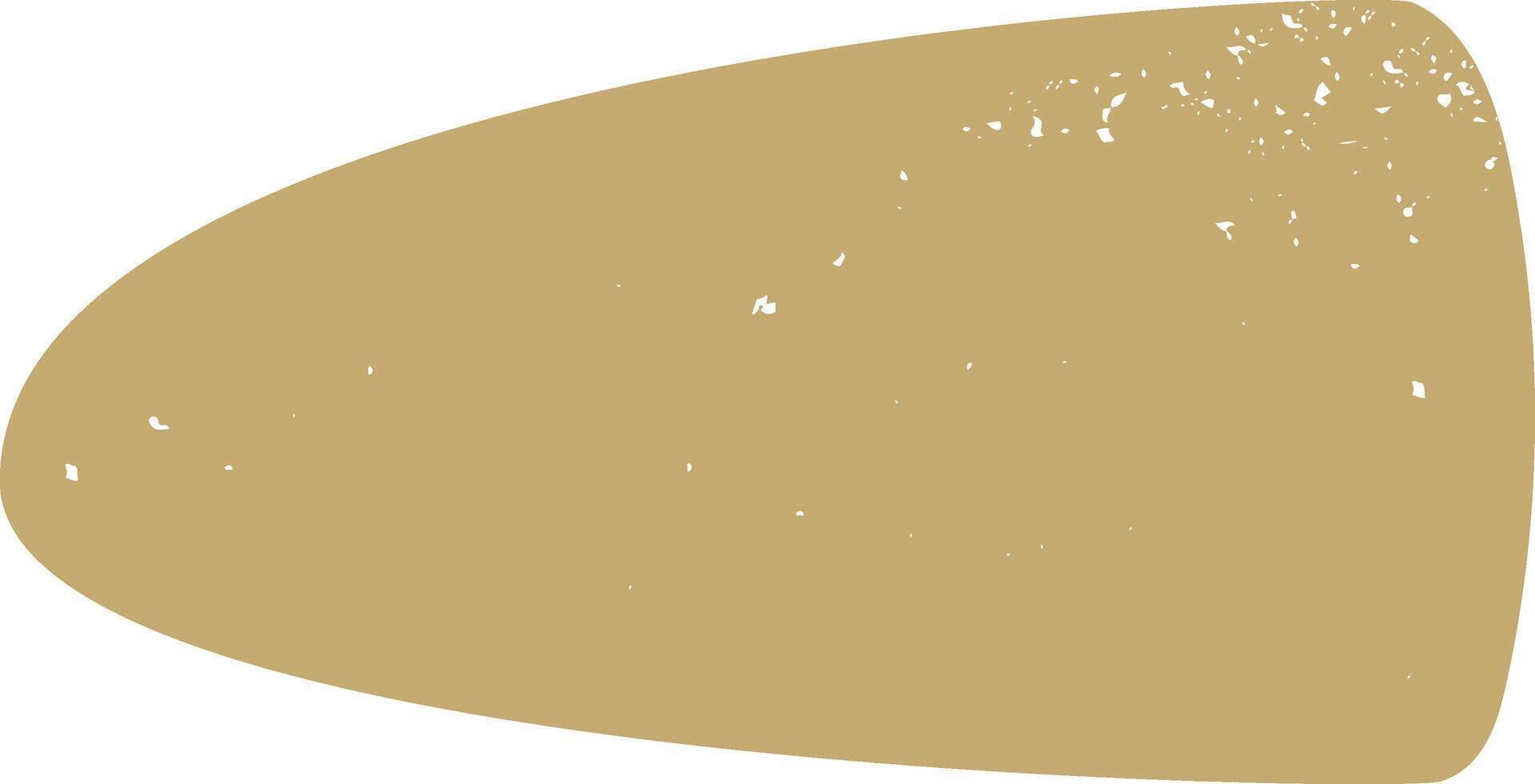 Oval shape filled with a grunge texture, enhancing the background with an abstract design element. Offering a vintage, worn look, perfect for various creative applications vector