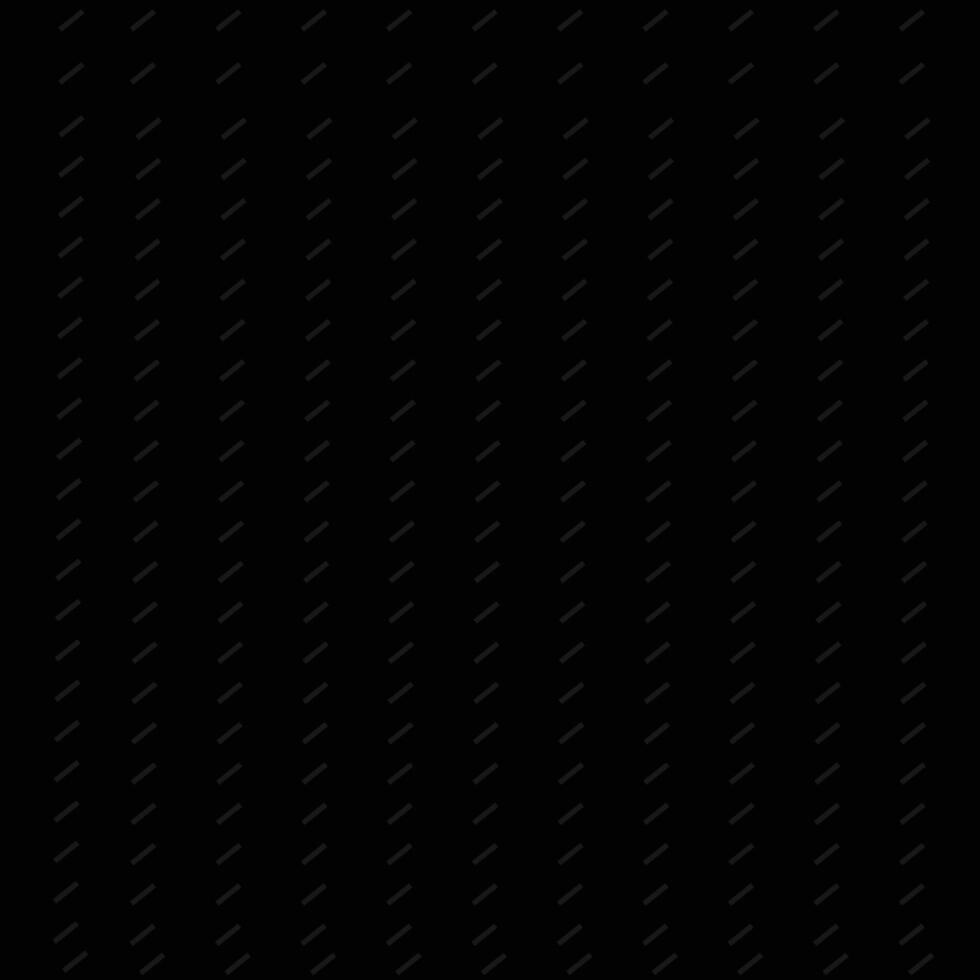 Abstract black texture of diagonal parallel lines creating a dark surface Background vector