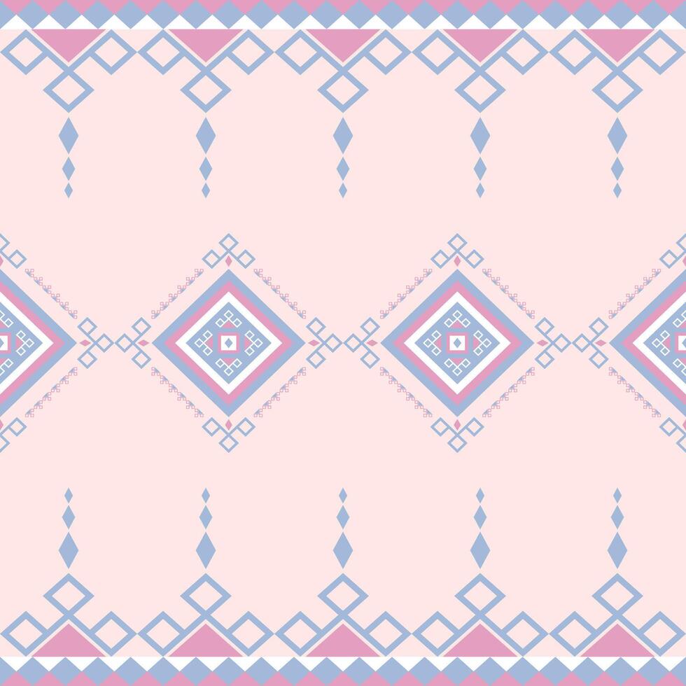 Geometric pattern with diamond shapes in soft pastel colors, evokes a sense of elegance and sophistication vector