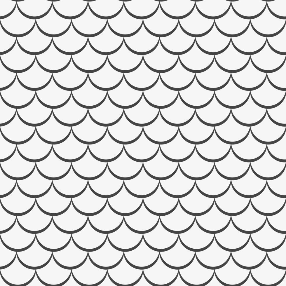 Seamless fish scale pattern. Mermaid scales abstract texture. japanese background for decoration, fabric vector