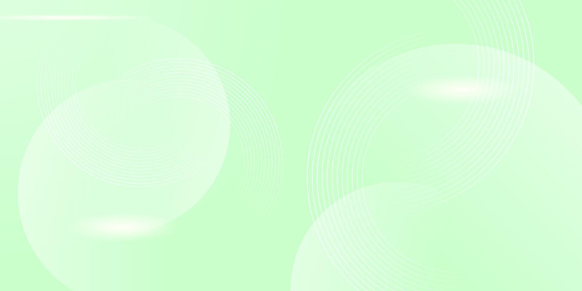 Soft green abstract background design vector