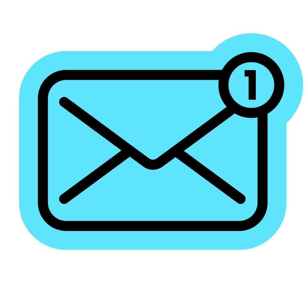 Inbox Message Icon vector