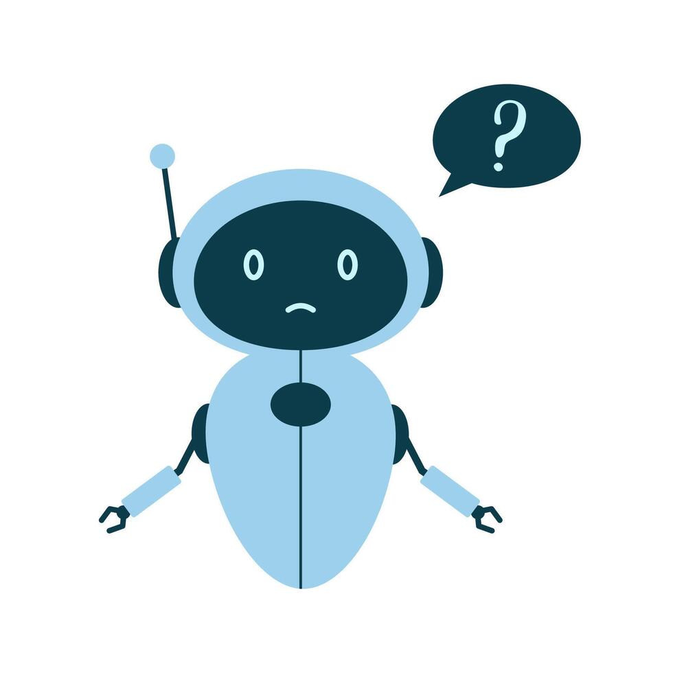 Colorful chat robots expressing diverse emotions and gestures in unique futuristic designs. Playful digital companions with vibrant, animated features. vector