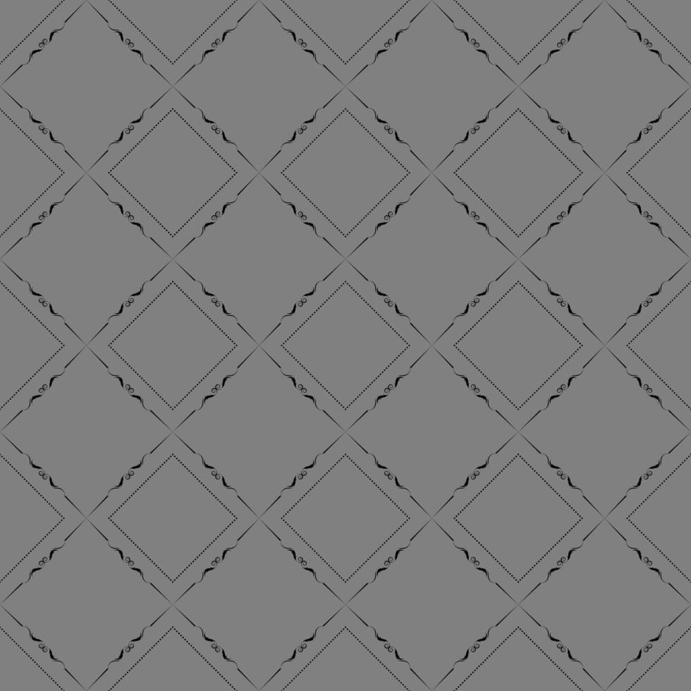 pattern Seamless geometric pattern of squares and lines vector