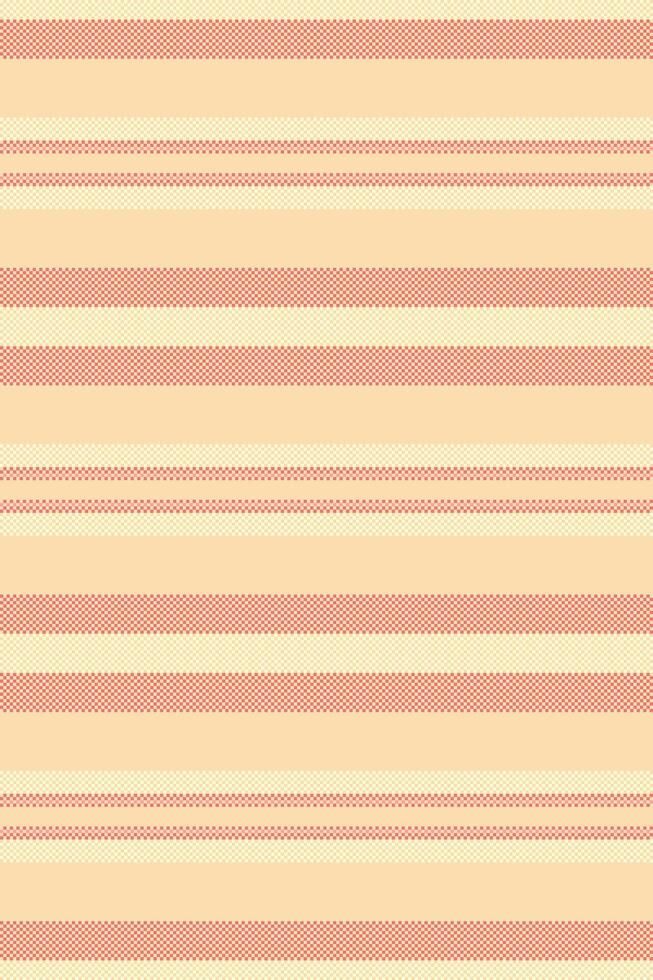 Dulticolored vertical pattern, canadian textile stripe seamless. Aockup fabric lines background texture in navajo white and red colors. vector
