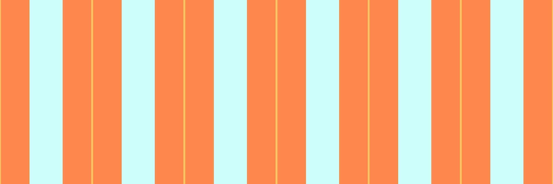 Warty vertical stripe fabric, frame pattern lines background. Rostcard textile texture seamless in orange and amber colors. vector