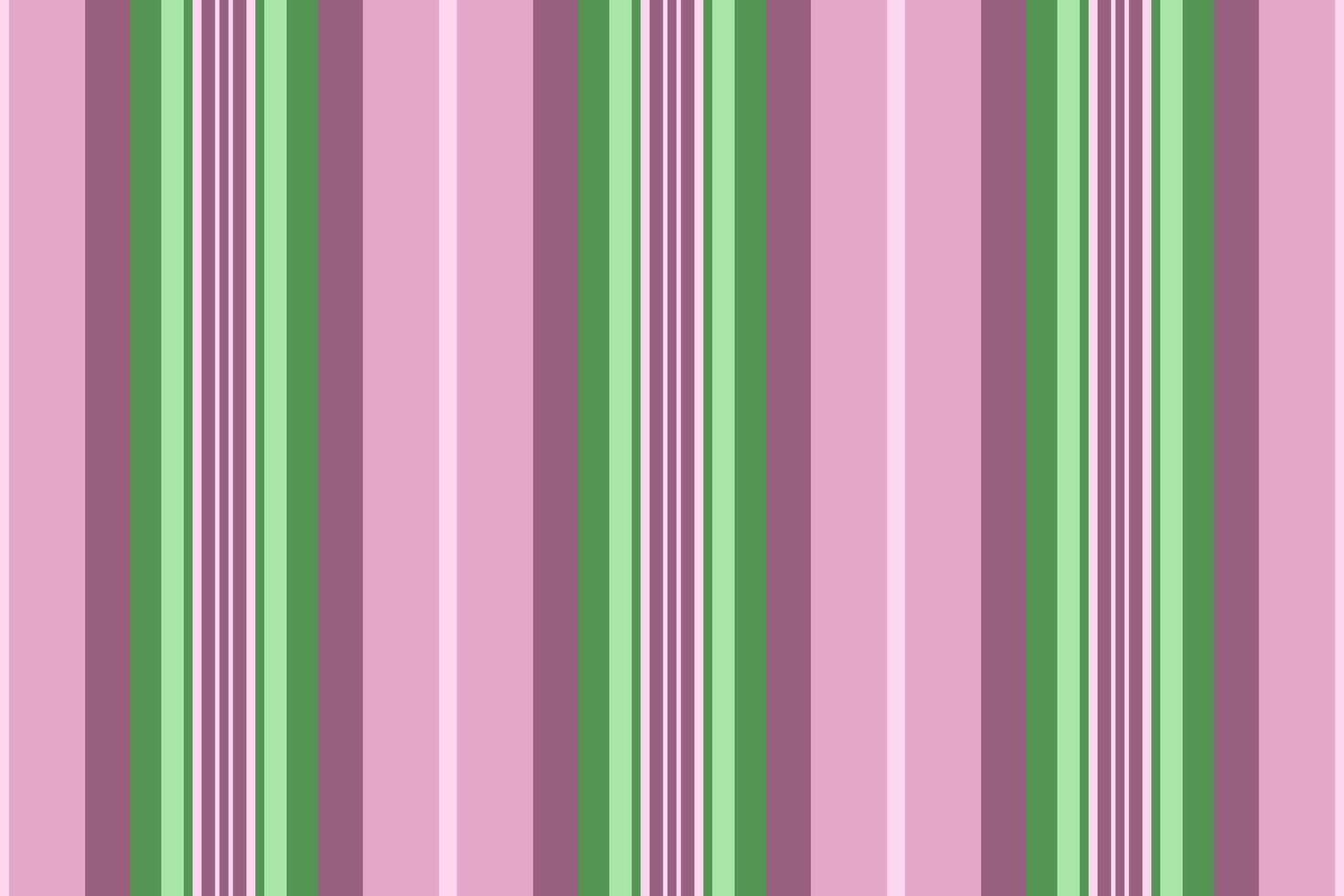 Tined stripe seamless texture, sixties background fabric lines. Oard textile pattern vertical in light and pink colors. vector