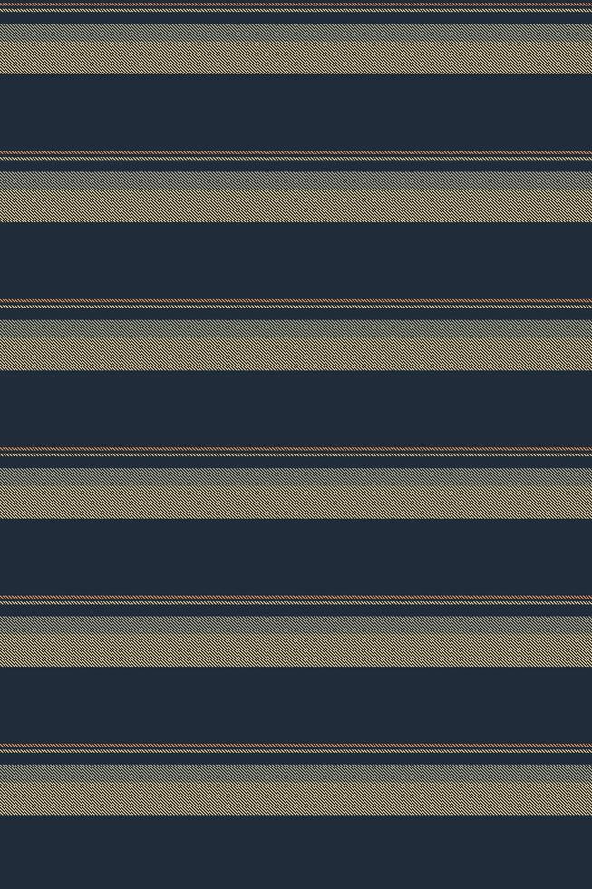 Symmetry background stripe texture, faded vertical seamless textile. Patch fabric pattern lines in dark and amber colors. vector