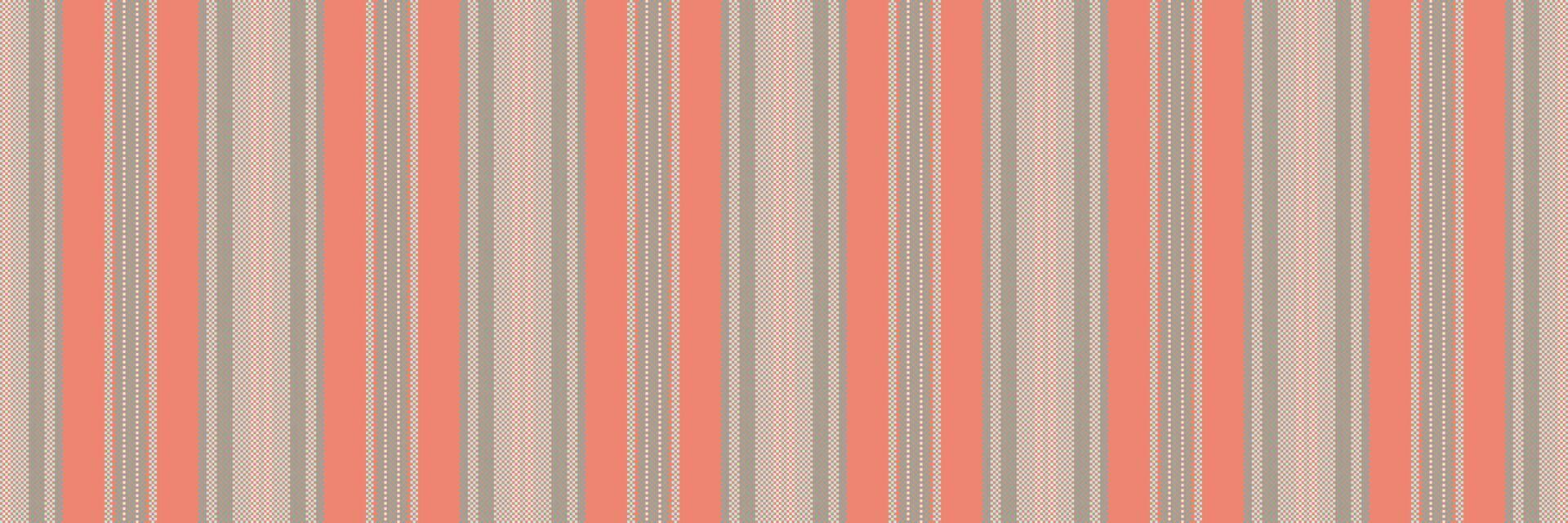 Tree stripe seamless textile, arabic lines pattern. Broduction texture fabric background vertical in red and pale turquoise colors. vector