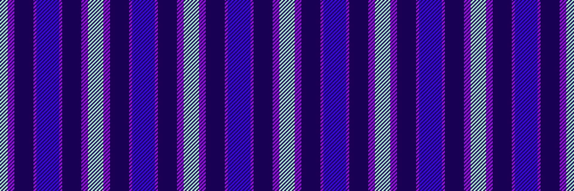 To people stripe textile texture, track fabric seamless vertical. Rnspiration pattern lines background in indigo and bright colors. vector