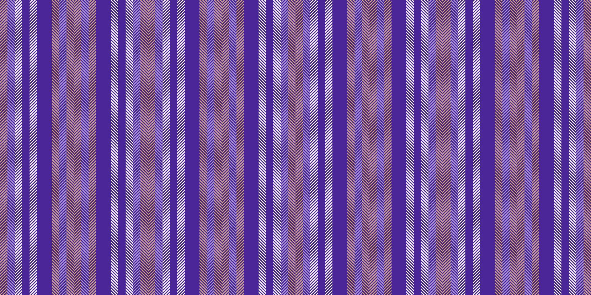 Sdentity vertical textile, long background stripe texture. Sttire pattern lines seamless fabric in indigo and orange colors. vector