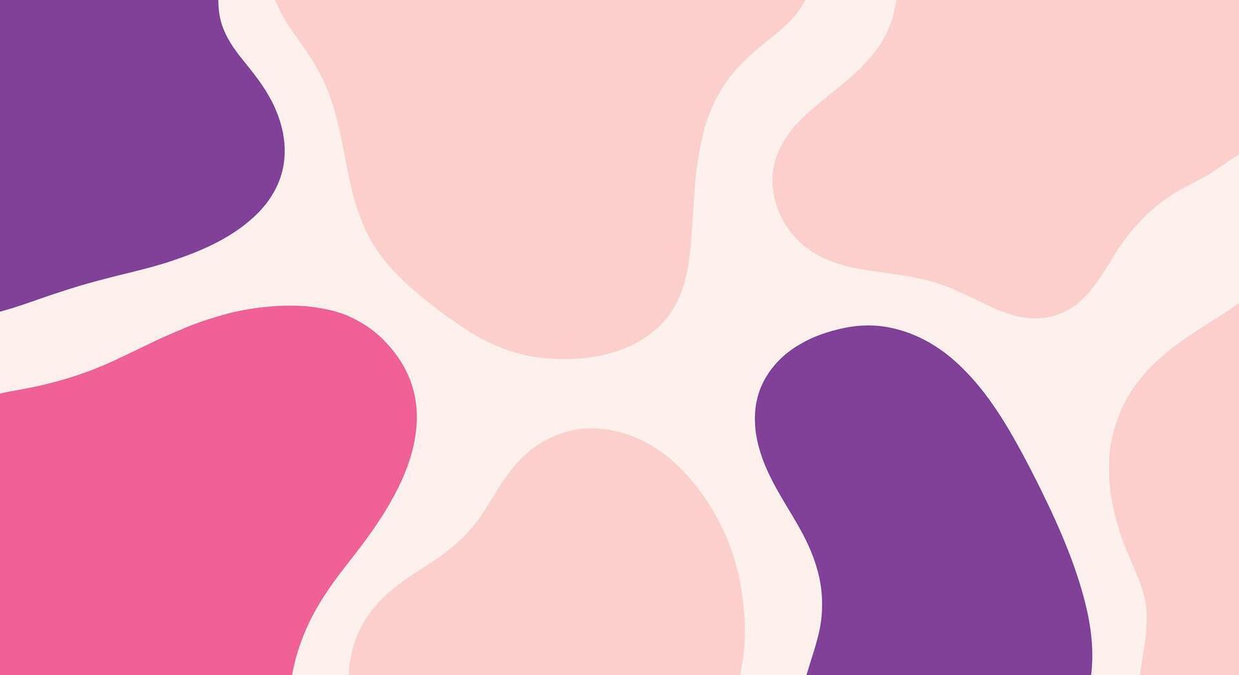 Trendy abstract background with pink and purple blobs for modern designs and creative projects vector
