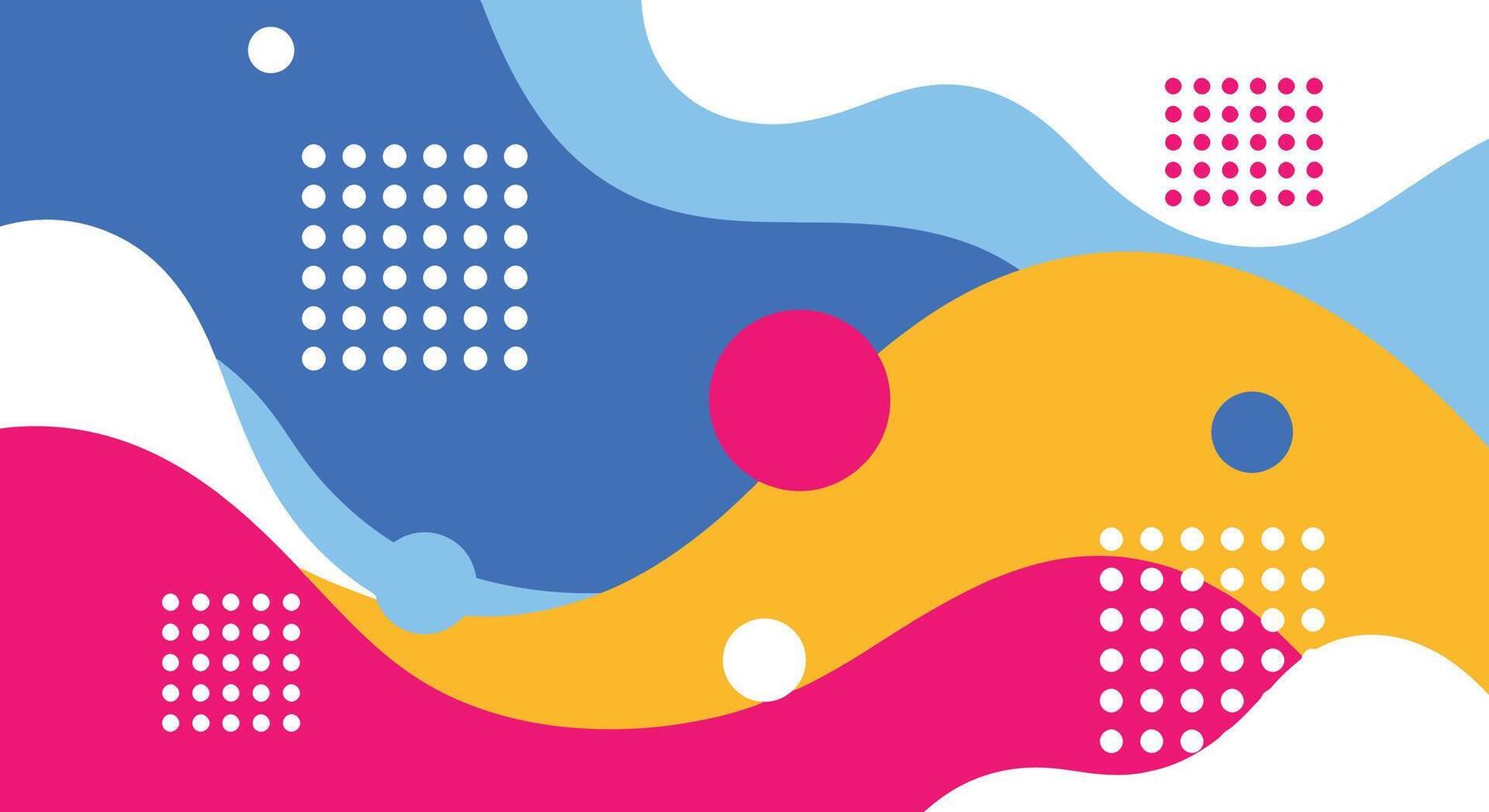 Dynamic abstract design with vibrant colors and shapes perfect for modern branding projects vector