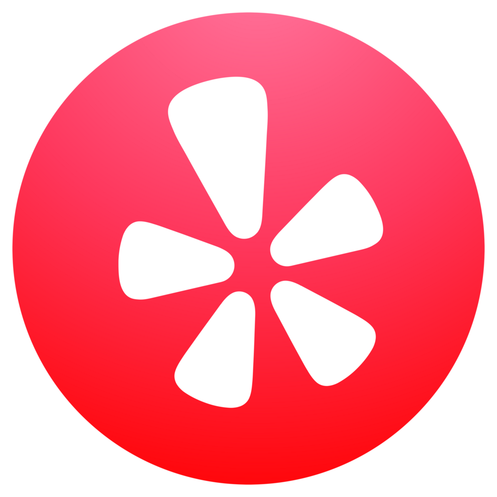 Yelp Circle Logo Editable Yelp App for Web Mobile and Print Projects png
