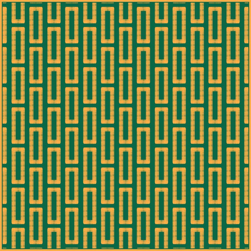 Abstract Geometric Background with unique Gold Rectangular Chain Pattern vector