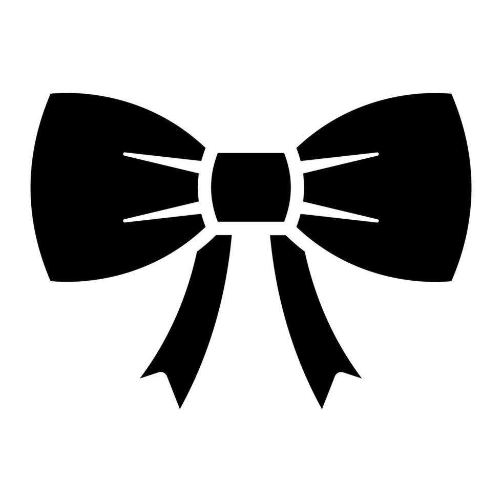 Mardi gras, bow icon. Simple thin line, outline of Mardi Gras icons for UI and UX, website or mobile application vector