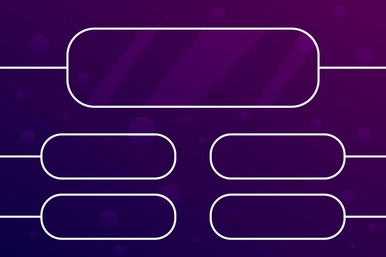 examen pregunta interfaz juego menú, espectáculo responder trivialidades modelo antecedentes. múltiple elección marco, botón. bar ui desafío. vector