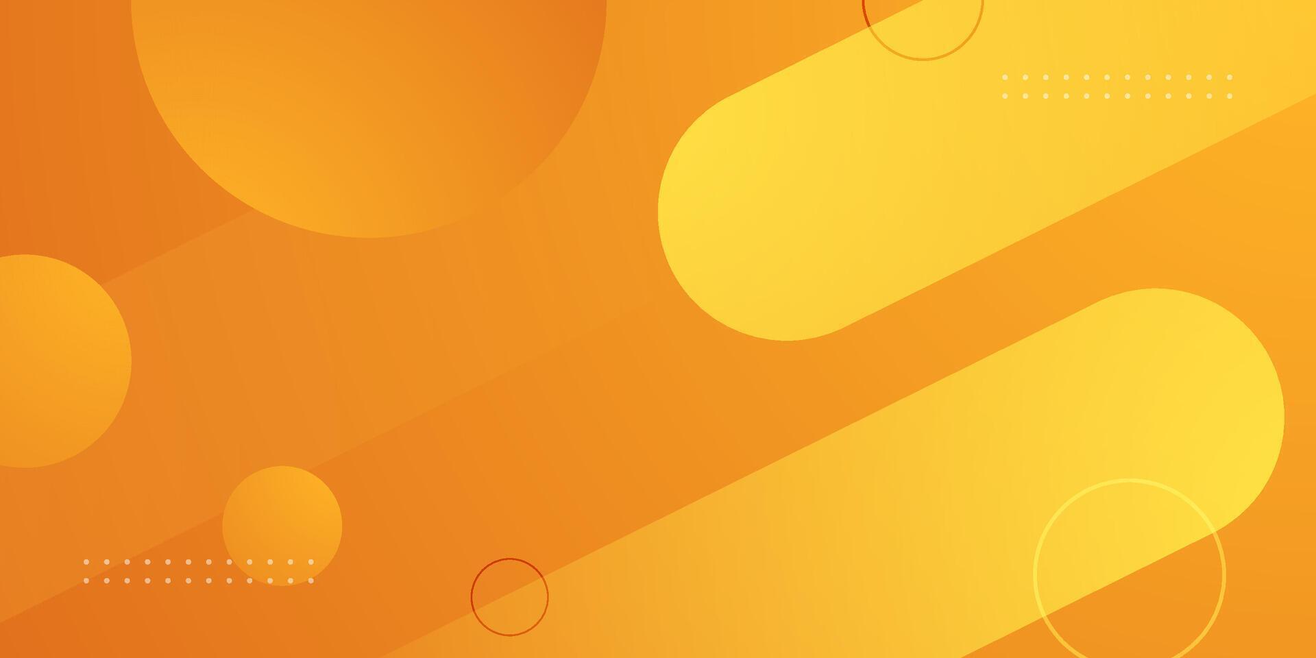 Abstract bright colorful orange gradient dynamic color background. Simple and trendy shapes pattern element background. vector