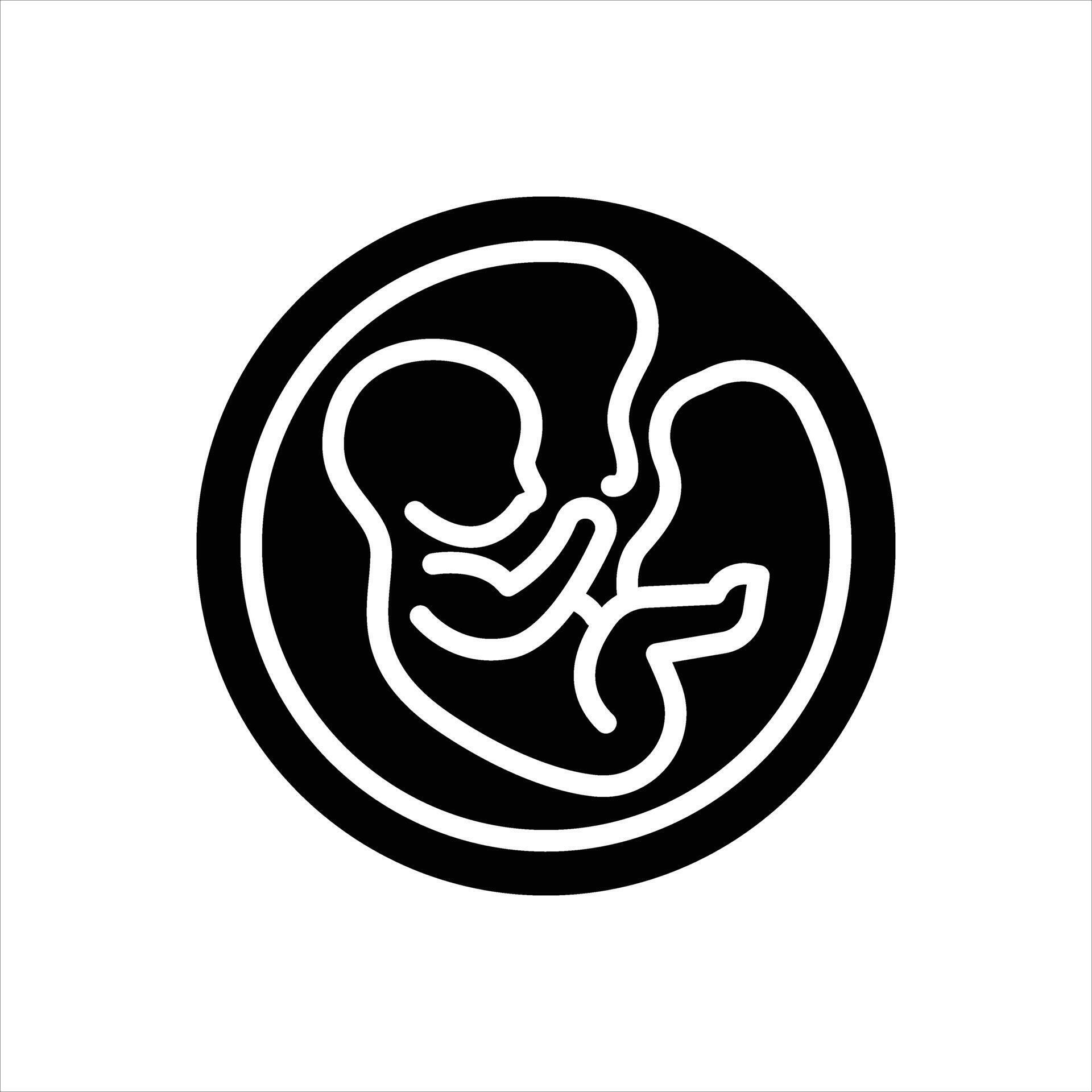 Solid icon embryo 68788216 Vector Art at Vecteezy