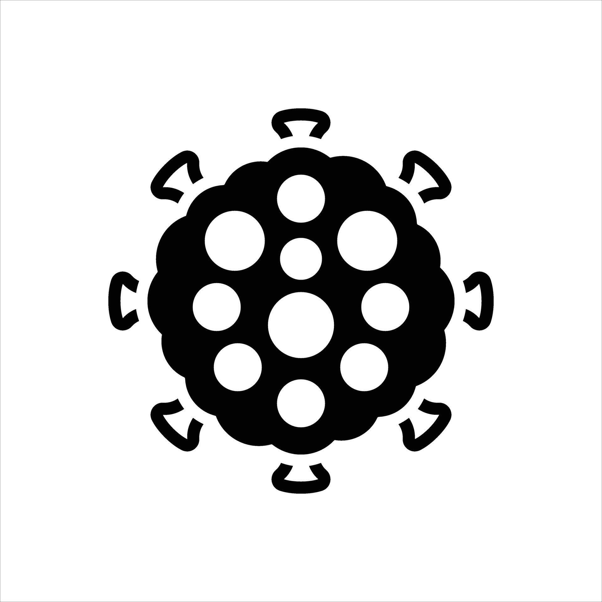 Solid icon viruses 68788298 Vector Art at Vecteezy