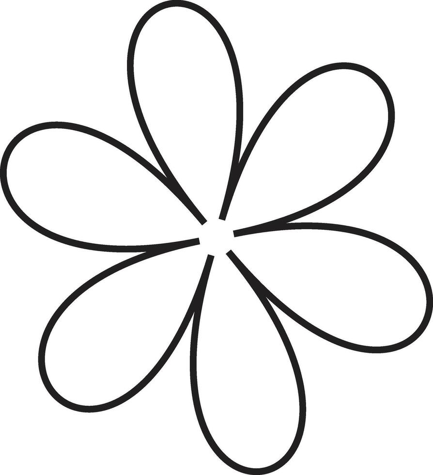 Abstract geometric shapes and lines with a distinctive silhouette element vector