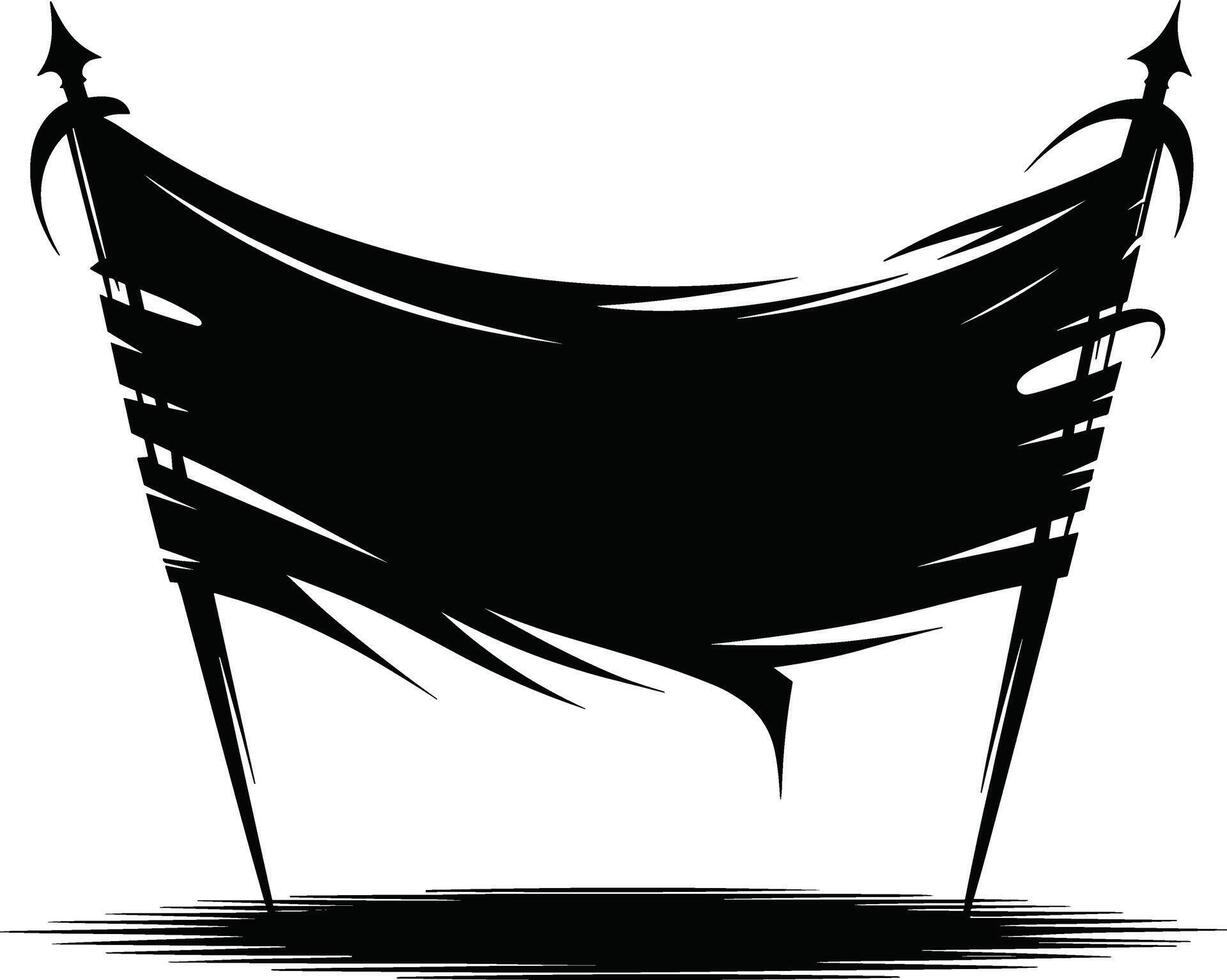 Black banner icon design illustration for web design graphic use and creative projects vector