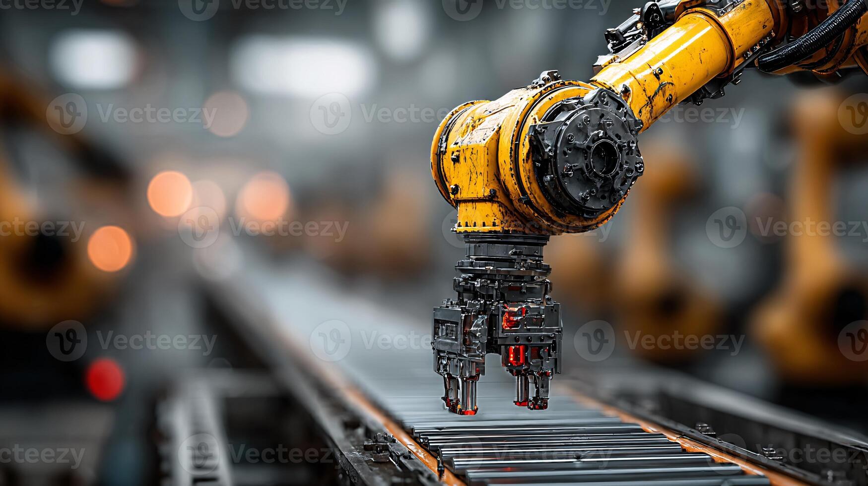 Robotic Arm Executing Precision Tasks in a Dynamic Auto Assembly Environment photo