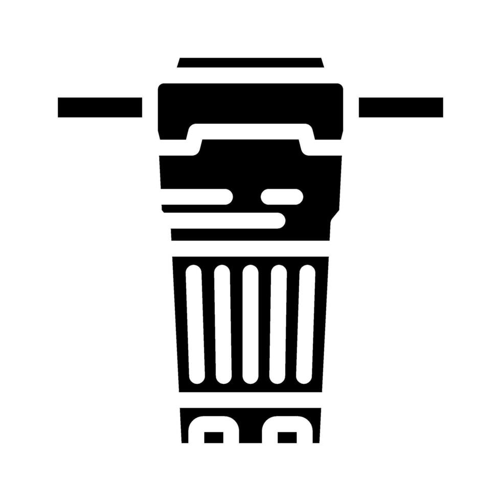 built filter glyph icon object vector