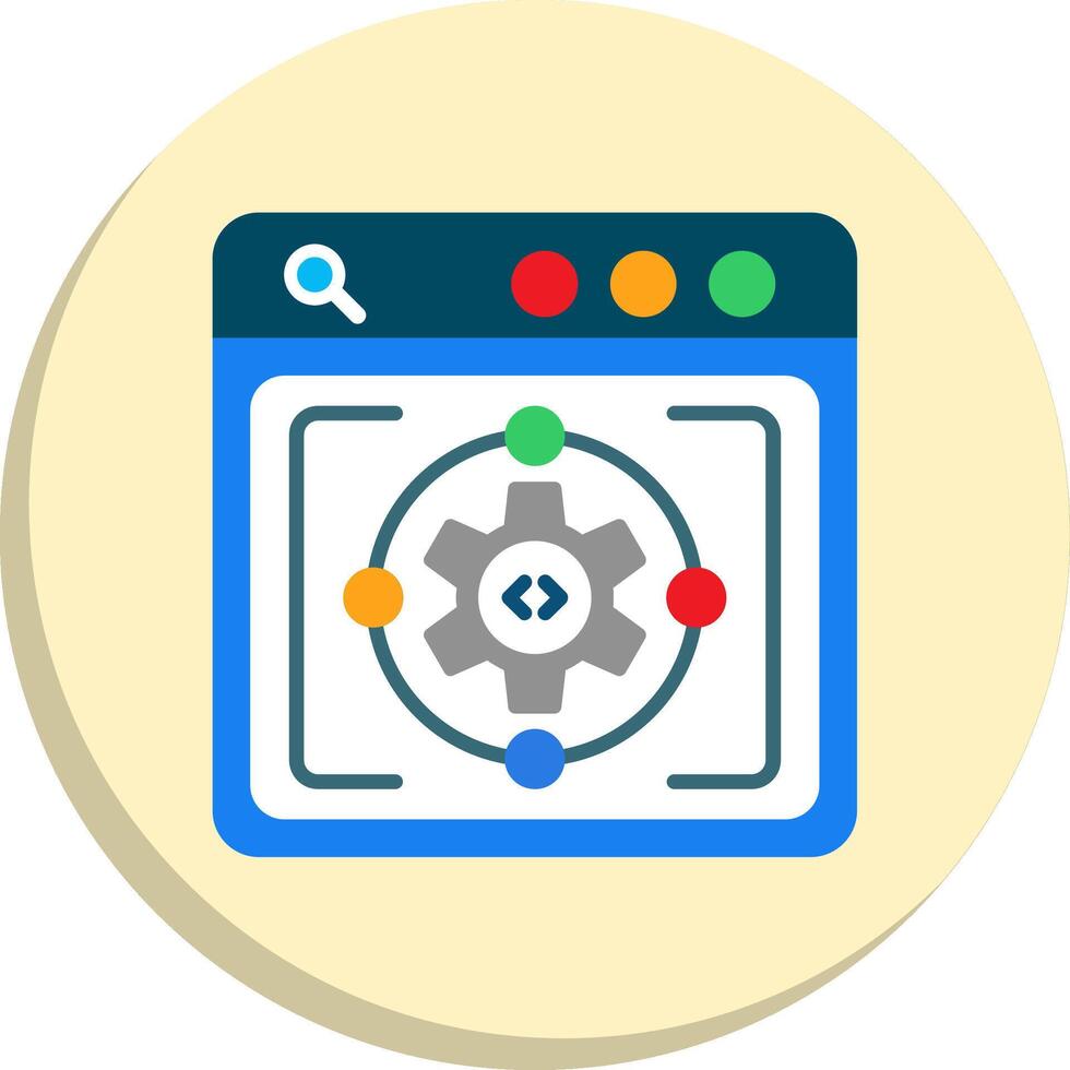 Integrated Development Environment Clean Frame Object Set vector