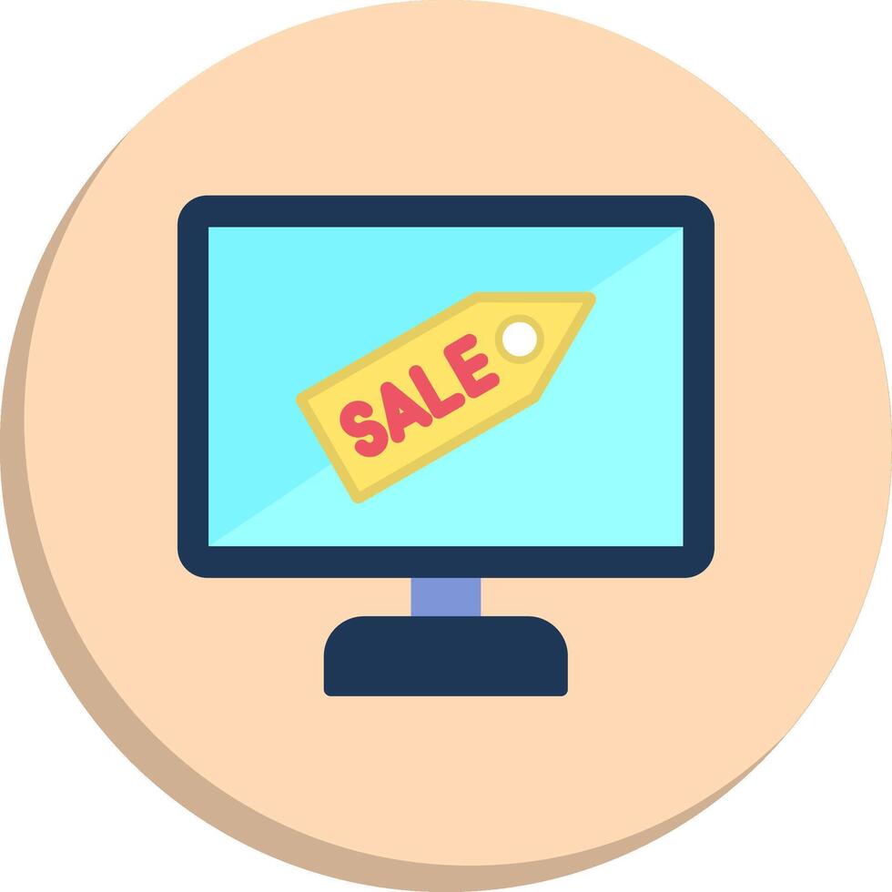 Sale Color Enhanced Graphic Custom Line Element Icons vector