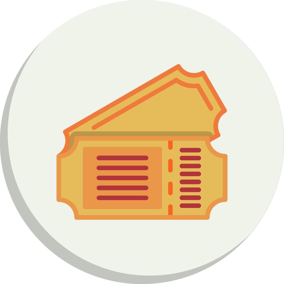 Ticket Clean UI Concept Coded UI Symbol Pack vector