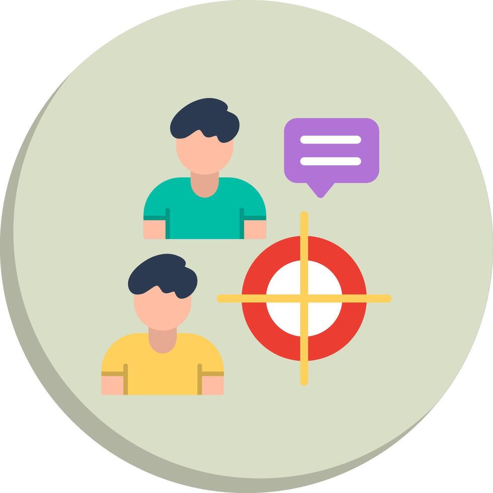 Focus Group Custom Line Element Outlined Frame Object Icons vector