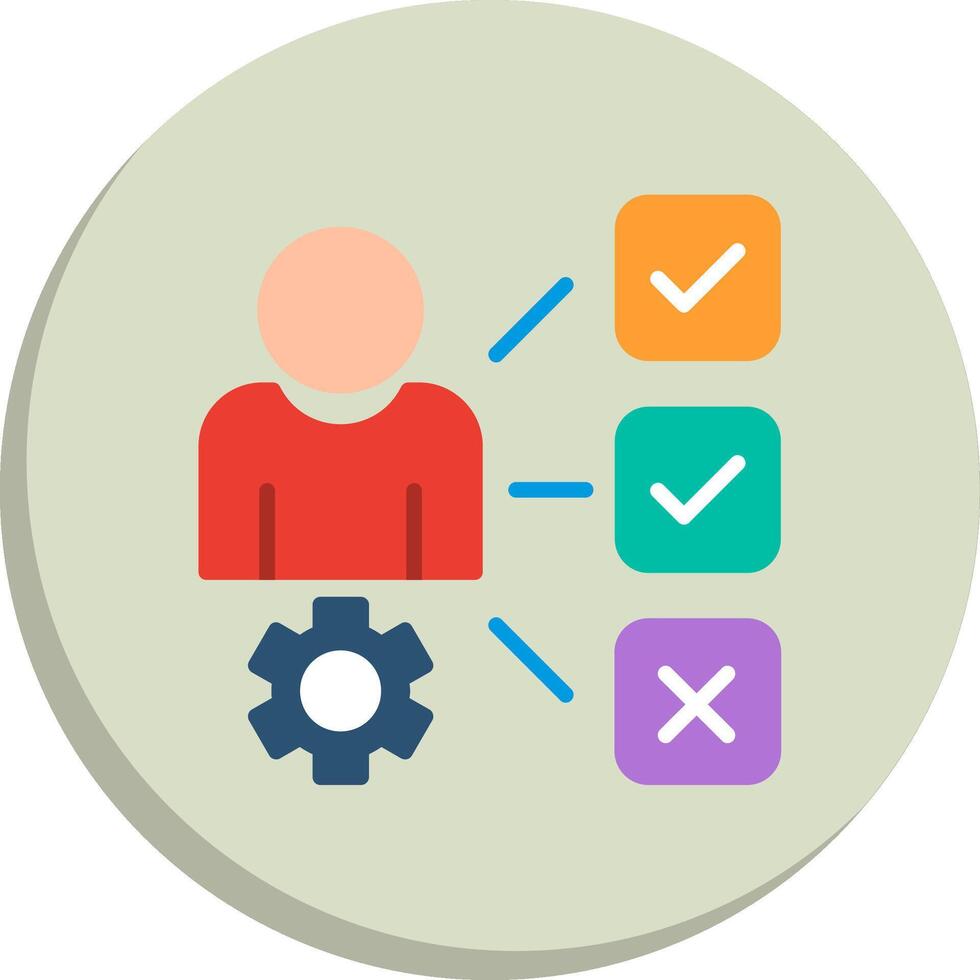 Decision marker Web Style Graphic Minimal UI Graphic Set vector