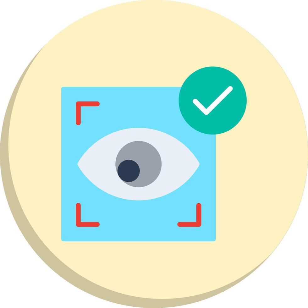 Eye Scan Coded UI Symbol Pack vector