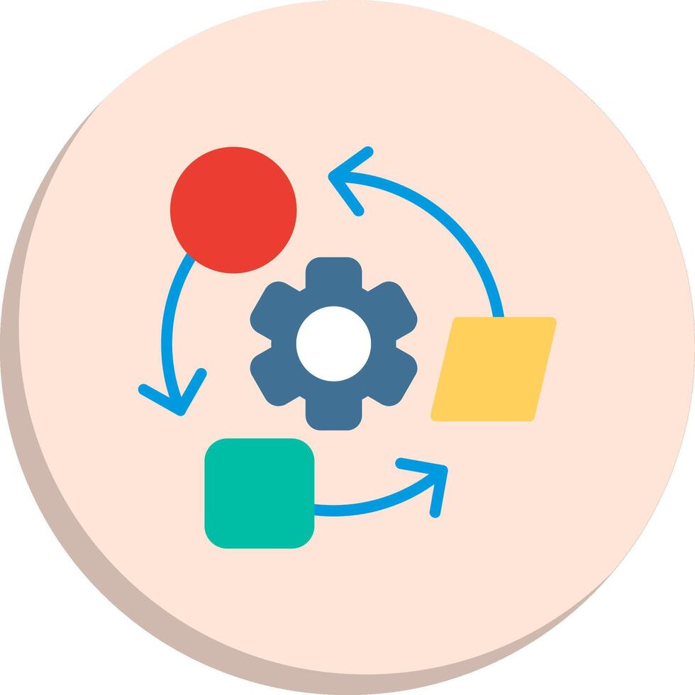 Adaptation Sharp Edge Visual Design vector