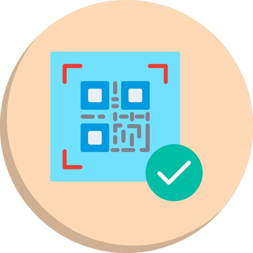 QR Code Clean UI Concept Clean Digital Design Bundle vector