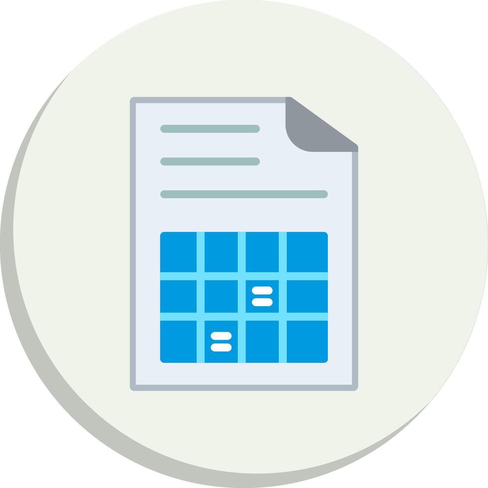 Sheet Web-Based Design Element vector