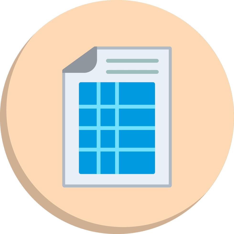 Excel Simplified Line Mark Pastel Tone Form Icons vector