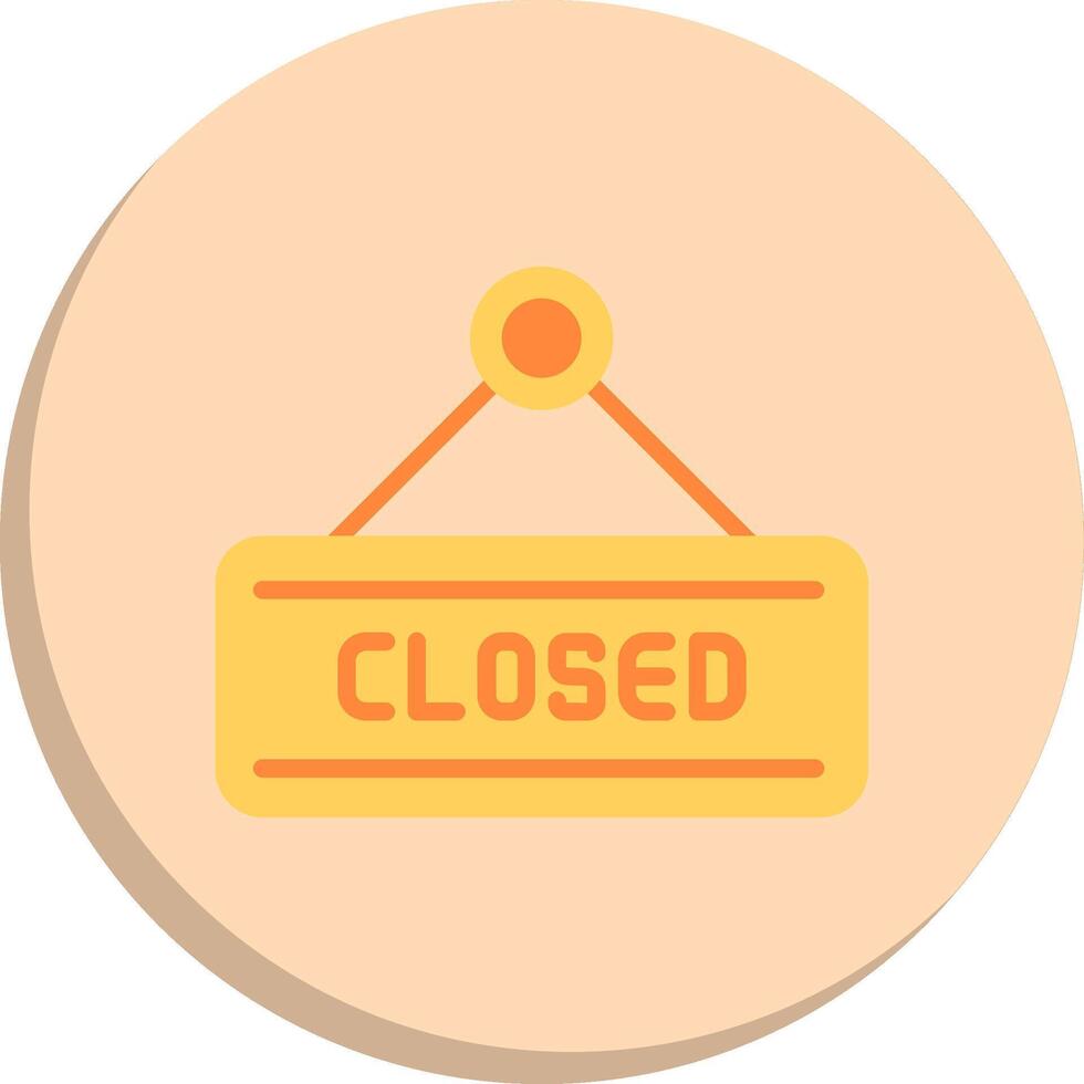 Closed Interactive UI Design Set vector