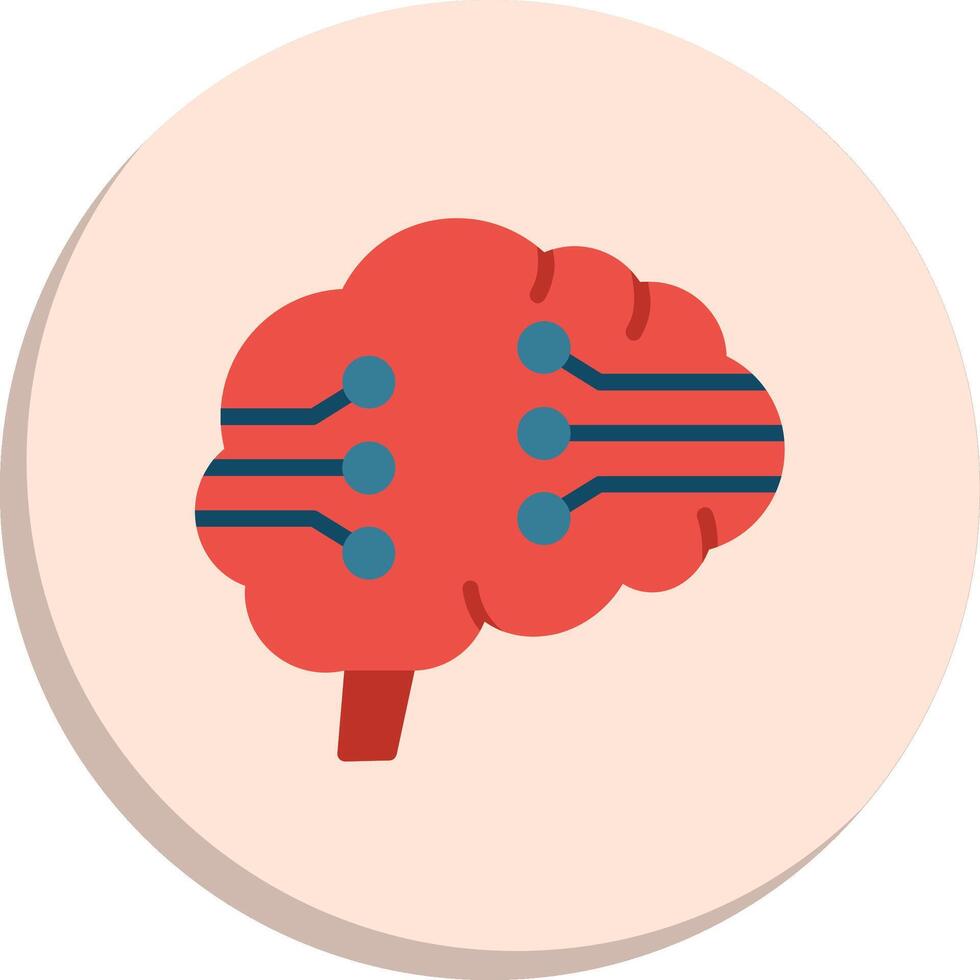 Neuroscience UI Badge Set vector